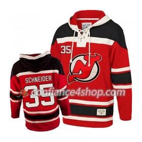 Adidas Maillot de Hockey New Jersey Devils Cory Schneider 35 Rouge Sawyer Chandails à capuchon - Homme